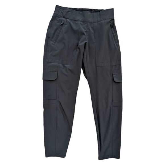 Athleta Women's Grey Cargo Joggers Size 2P - Picture 1 of 4